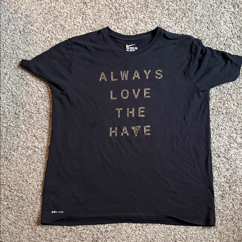Nike Kobe Black Dri-FIT Tee with Bold Graphic